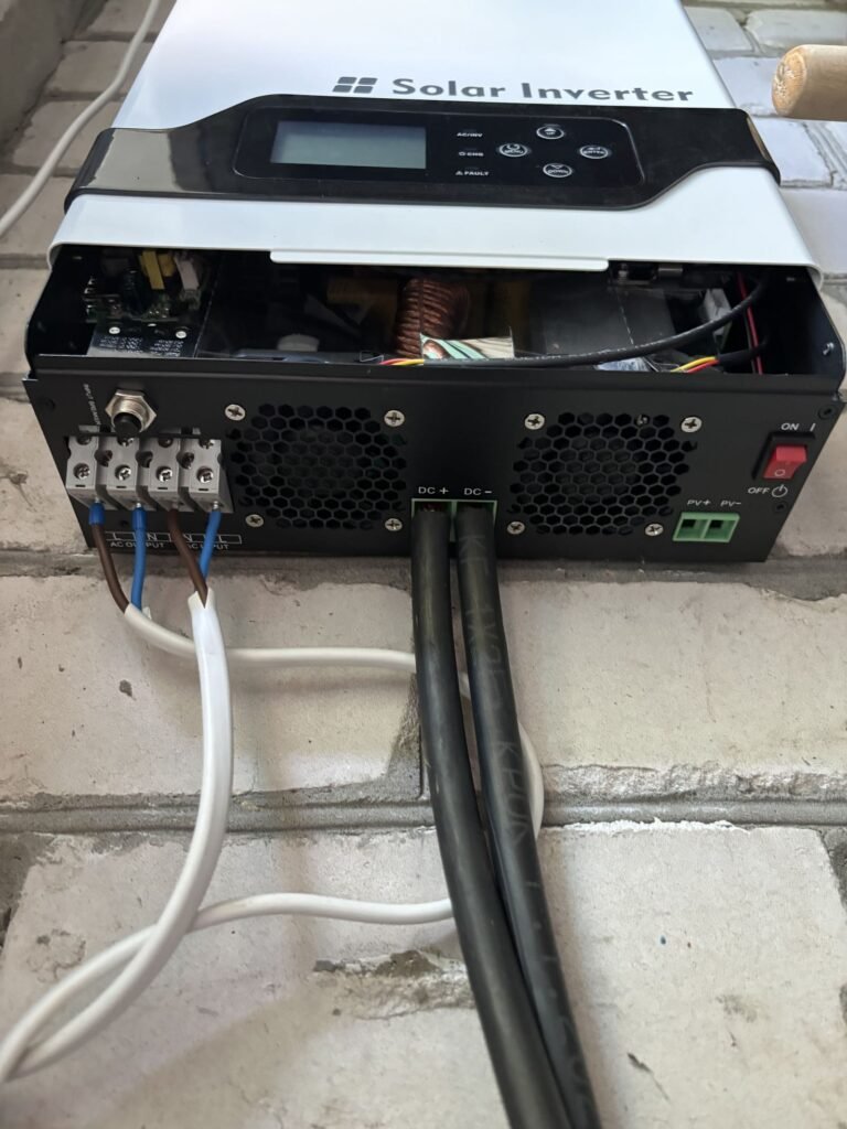 монтаж та підключення автономного інвертора Житомир