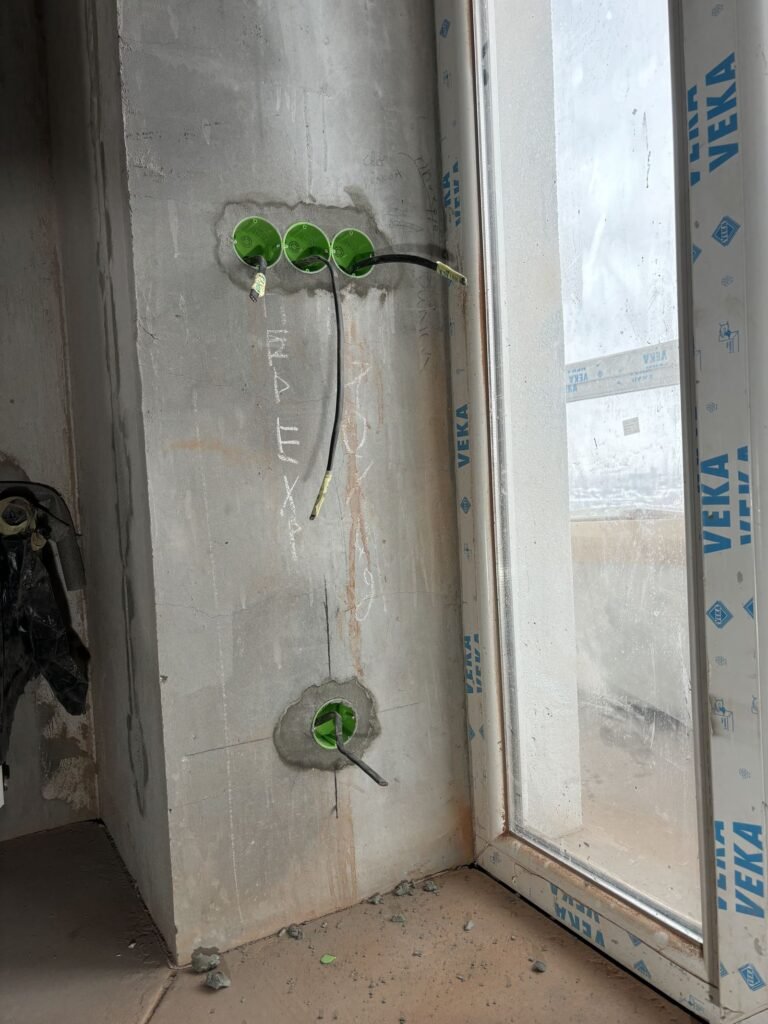 електрика кухня новобудова Житомир монтаж