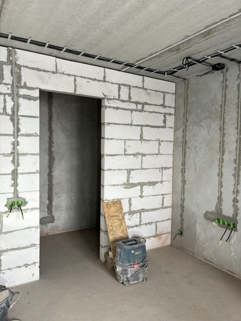 прокладка кабелю в новобудові під ключ Житомир