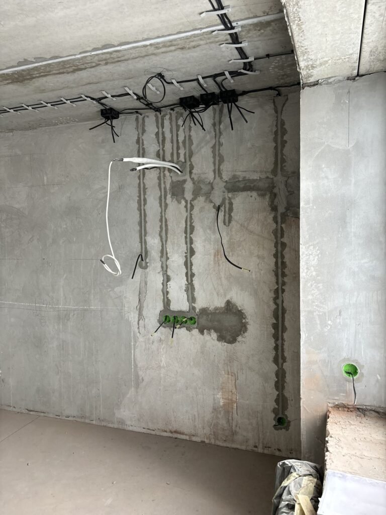 прокладка кабелю в новому будинку Житомир