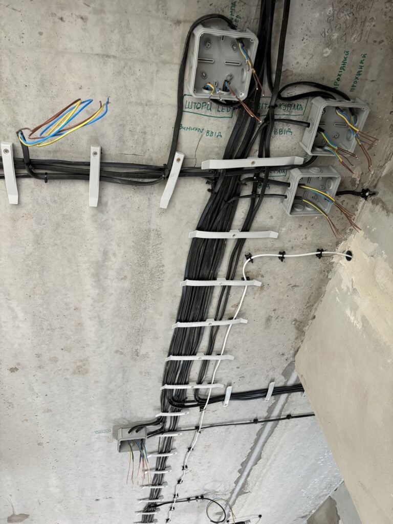 електрика в новобудові Житомир розводка