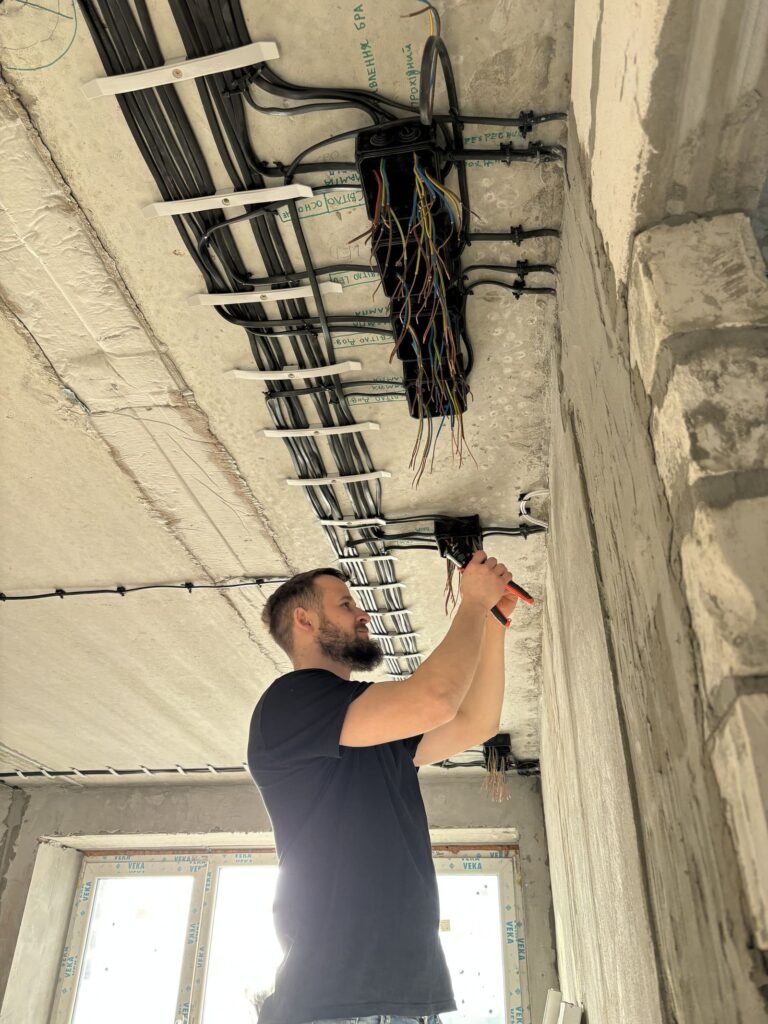 електромонтажні роботи в офісі під ключ Житомир