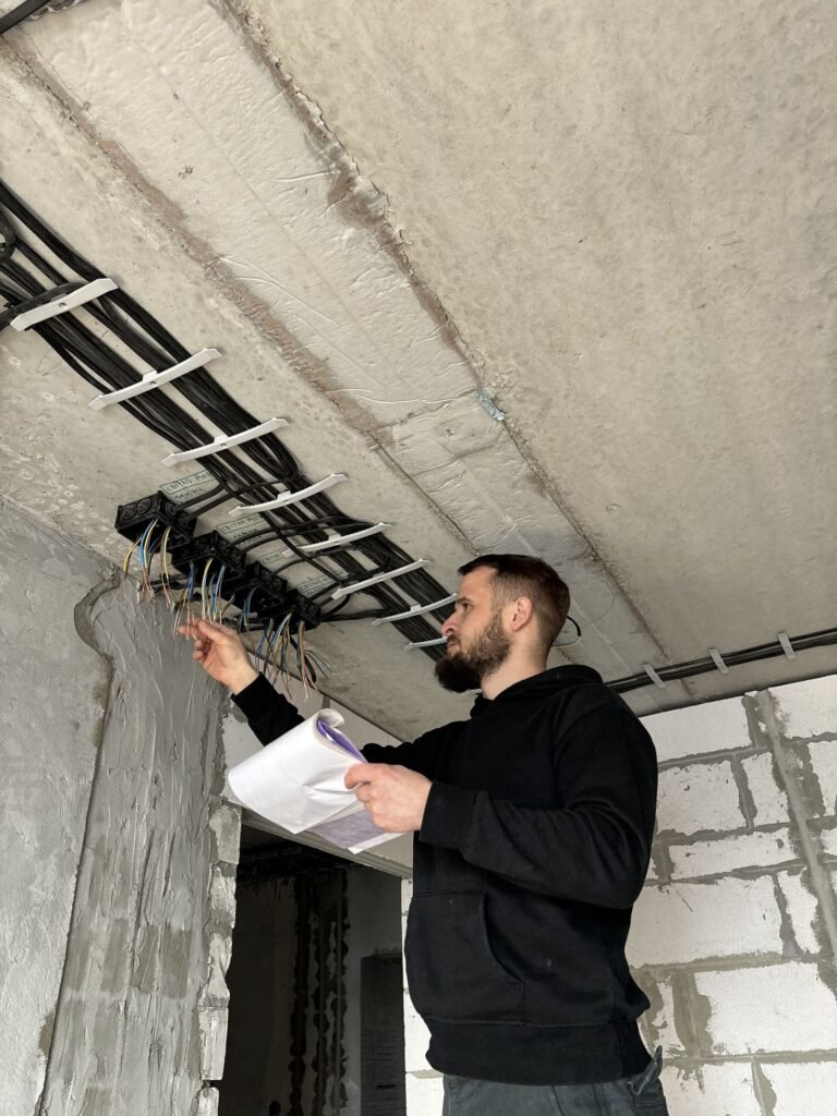 монтаж електрики кухня Житомир