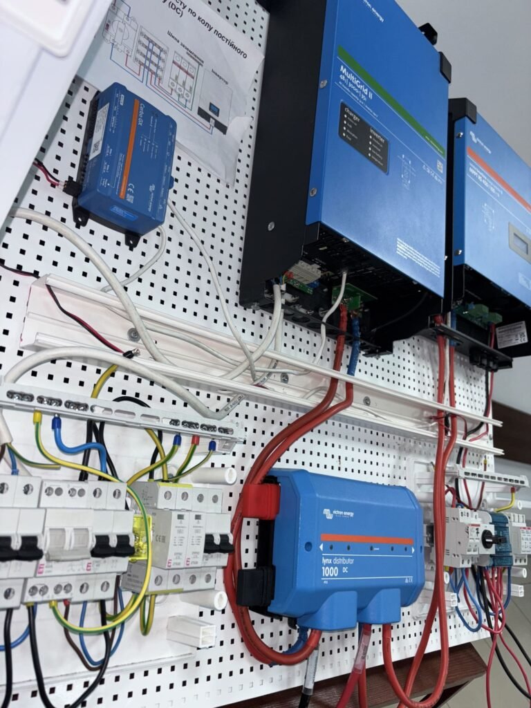 монтаж та налаштування інвертора в офісі Житомир