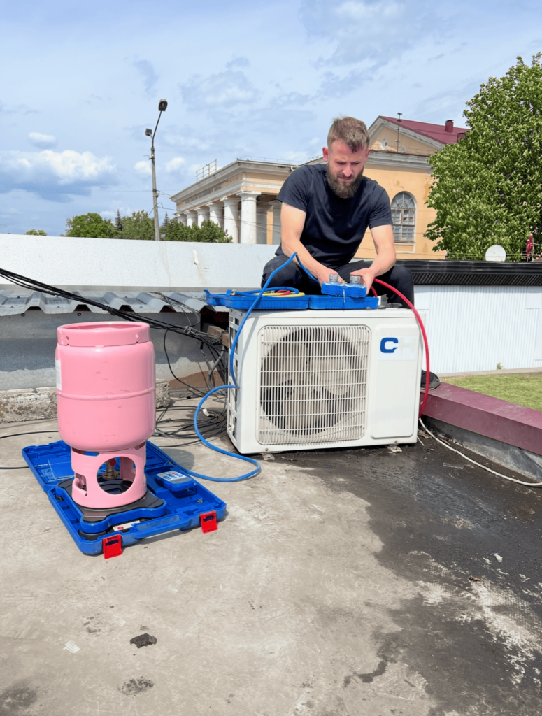 дозаправка кондиціонера Житомир під ключ