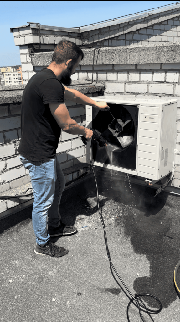 чистка кондиціонера спліт система Житомир